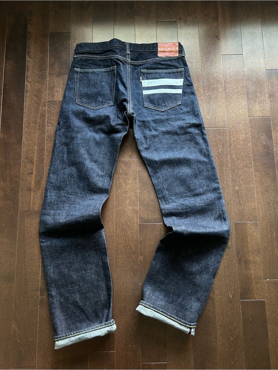 Momotaro Other - Momotaro Lot 0705SP Japanese Selvedge Raw Denim Indigo Straight Leg Jeans